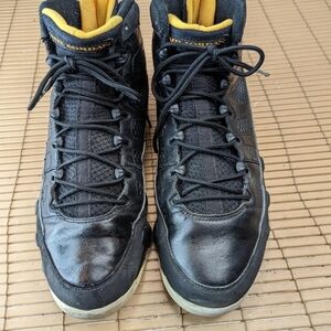 2010 Nike Air Jordan Retro Citrus Black 9s VII men's Size 9.5 VNDS Rare 302370-0
